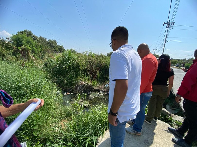 Alcalde de Palavecino inspeccionó la Quebrada Tabure