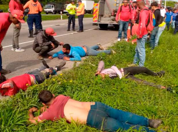 Accidente en la ARC dejó al menos 20 heridos y 2 fallecidos