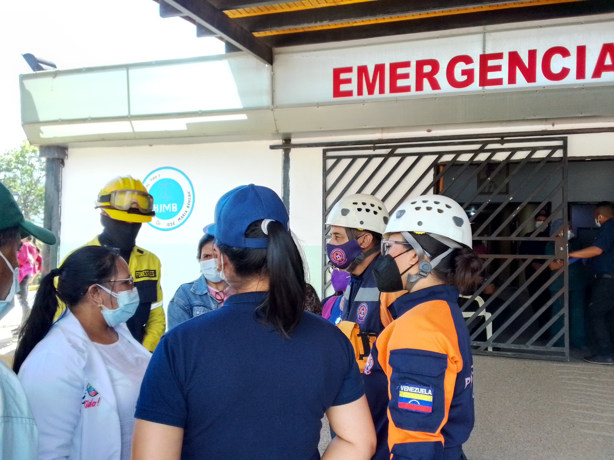 Autoridades de encuentran desplegadas