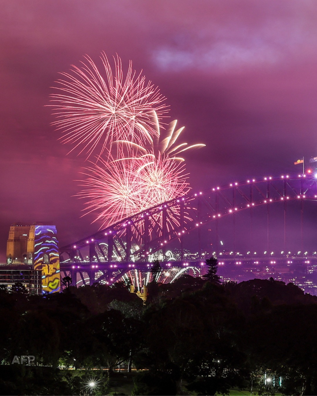 Australia dio la bienvenida al Año Nuevo