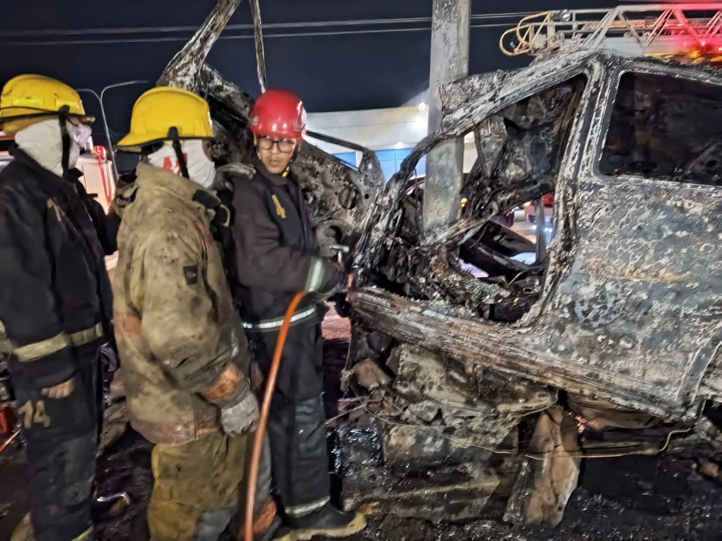 Murió calcinado funcionario del CONAS en Barquisimeto