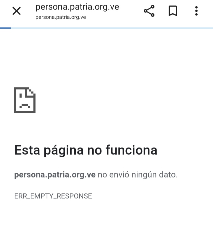 Plataforma Patria presenta fallas tras depósito del Ingreso de Guerra Económica