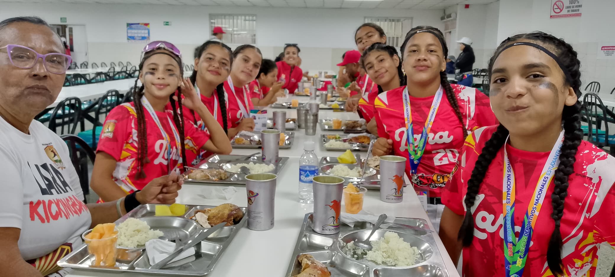 Misión Alimentación garantiza nutrición óptima para atletas en los XIX Juegos Deportivos Nacionales Estudiantiles 2025