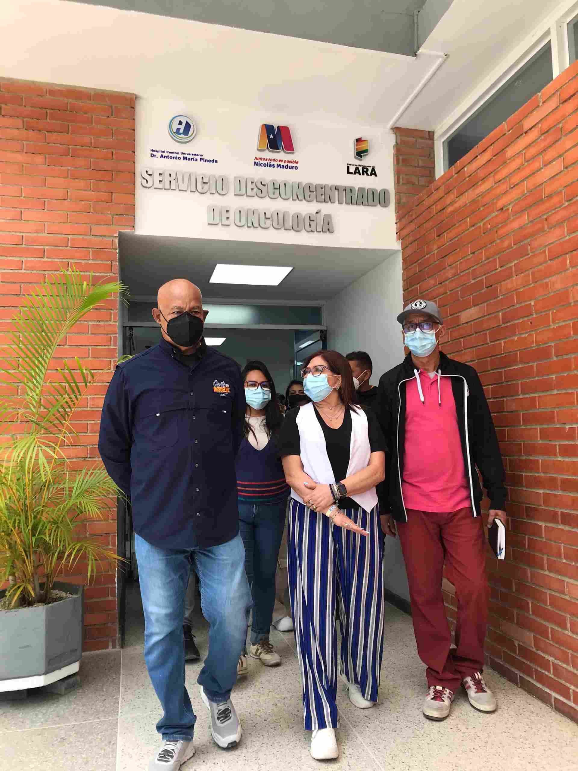 Reyes Reyes: Lara contará con el mejor servicio de oncología en toda Latinoamérica