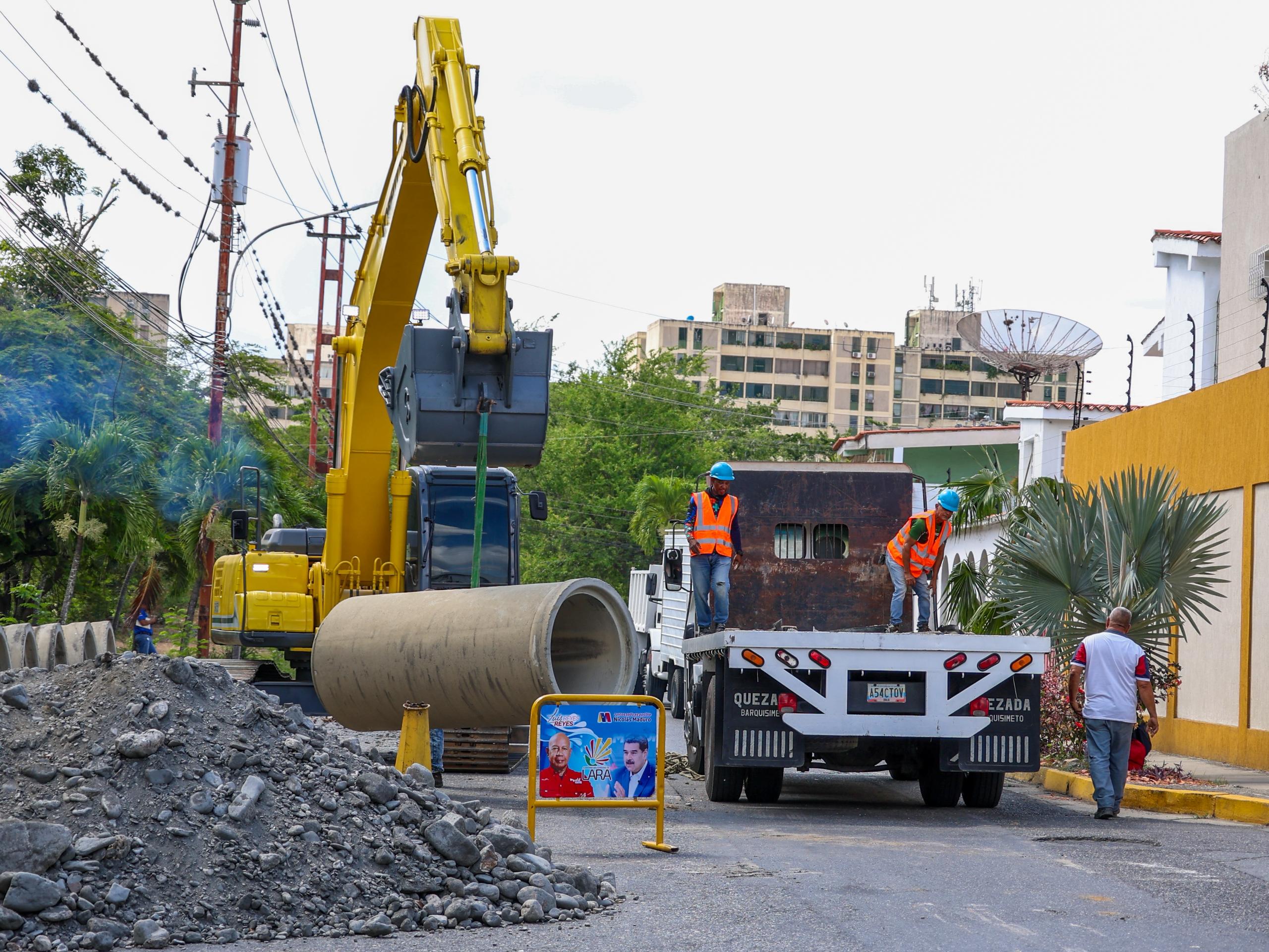 Barquisimeto: Gobernación de Lara inició sustitución de colector de agua servida en el Club Hípico Las Trinitarias con millonaria inversión